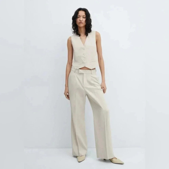 Mango Alicante Waistcoat NWT - Picture 3 of 12